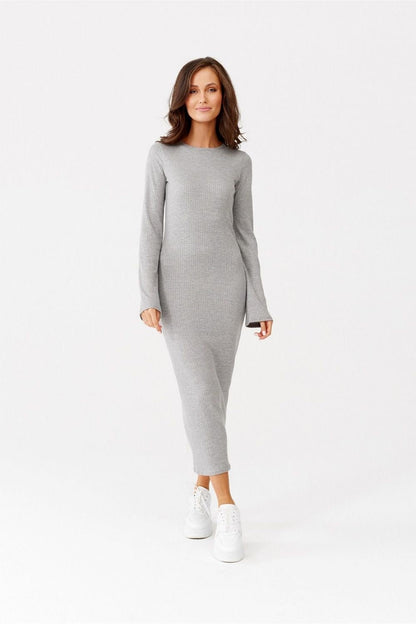 Ribbed Essential Midi Dress - Ben Valor